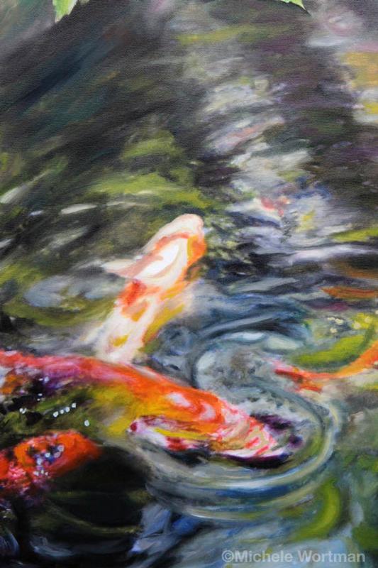 Koi pond 2011 detail