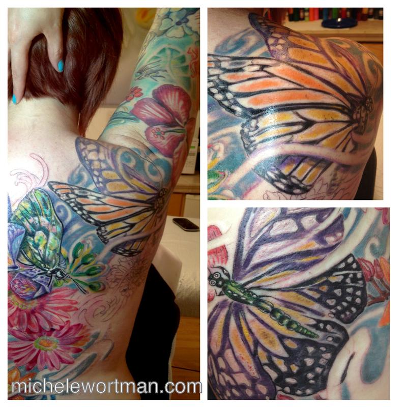 Amys Butterfly Garden back (in progress)