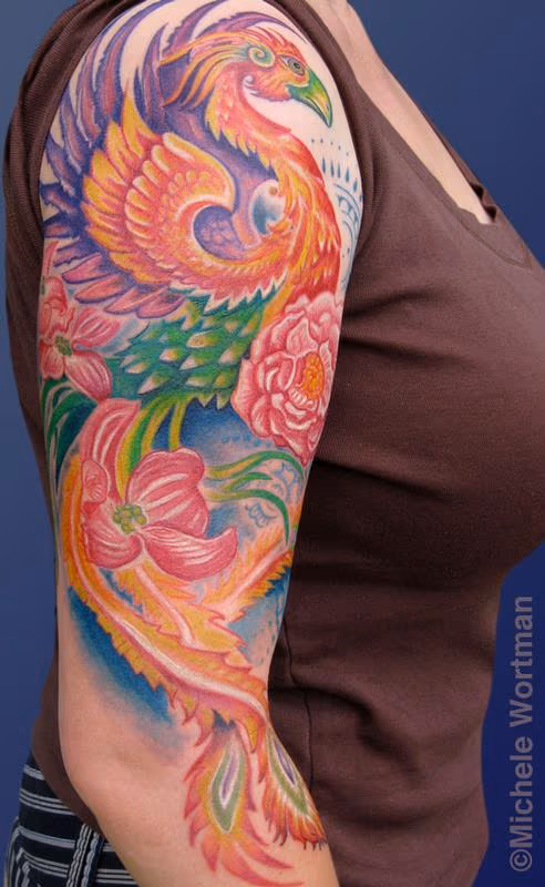 Nikki phoenix half sleeve