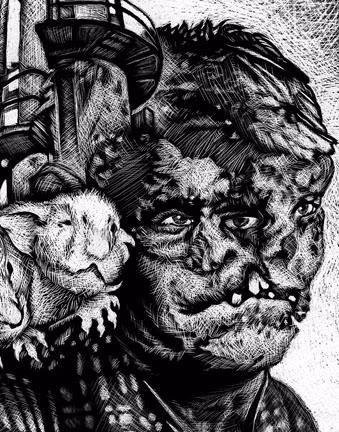 Chris Dingwell: It Was A Man-Sized Job: A Portrait Of Bill Durks (detail)