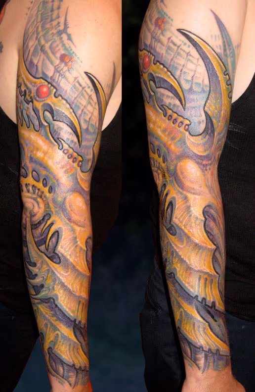 Saber Tattoo Wars Sleeve