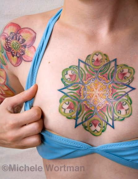 Kristen chest mandala