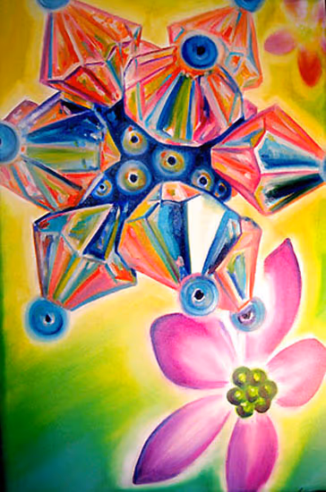 Painted live