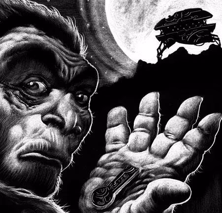 Udvari Peter: The Key (detail)