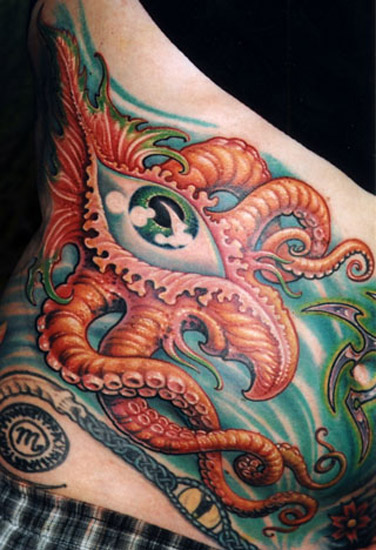 Tentacle Eye on  Stomach