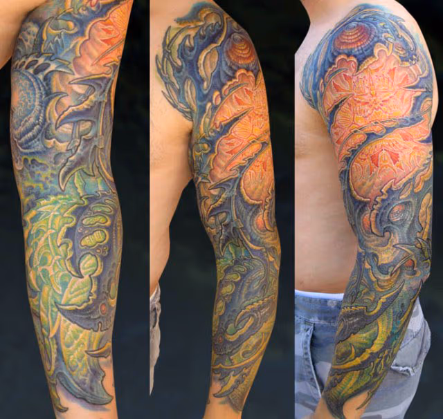 Bio Sleeve Tattoo