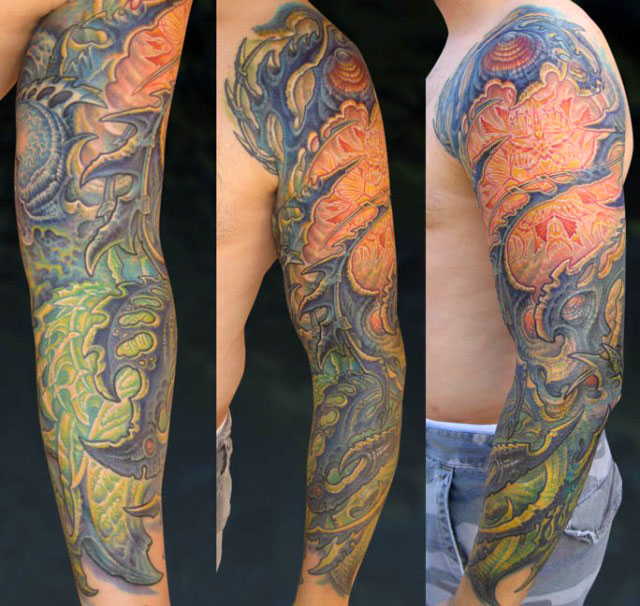 Bio Sleeve Tattoo