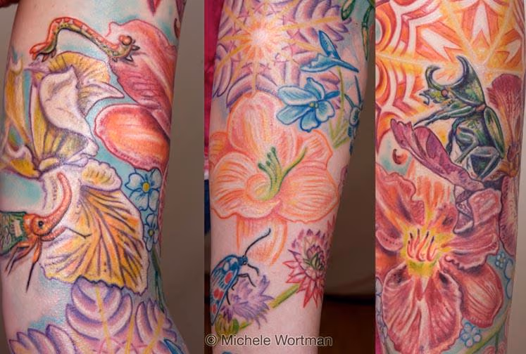 Amanda sleeve detail