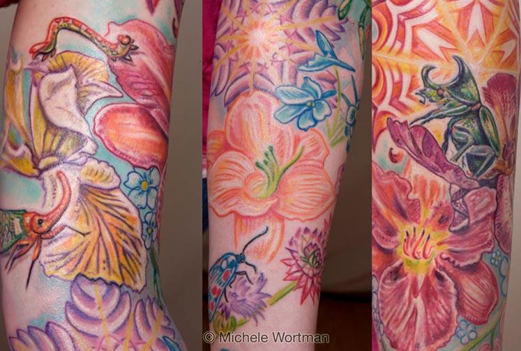 Amanda sleeve detail