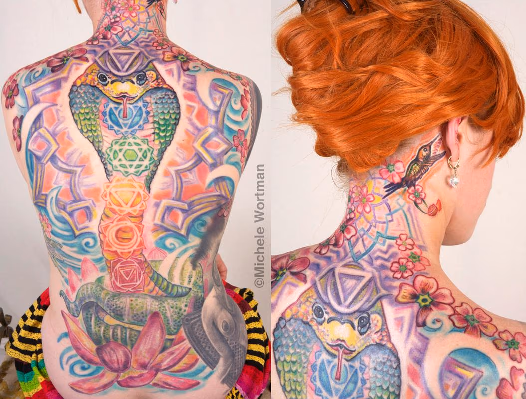 Mallory chakra cobra  backpiece