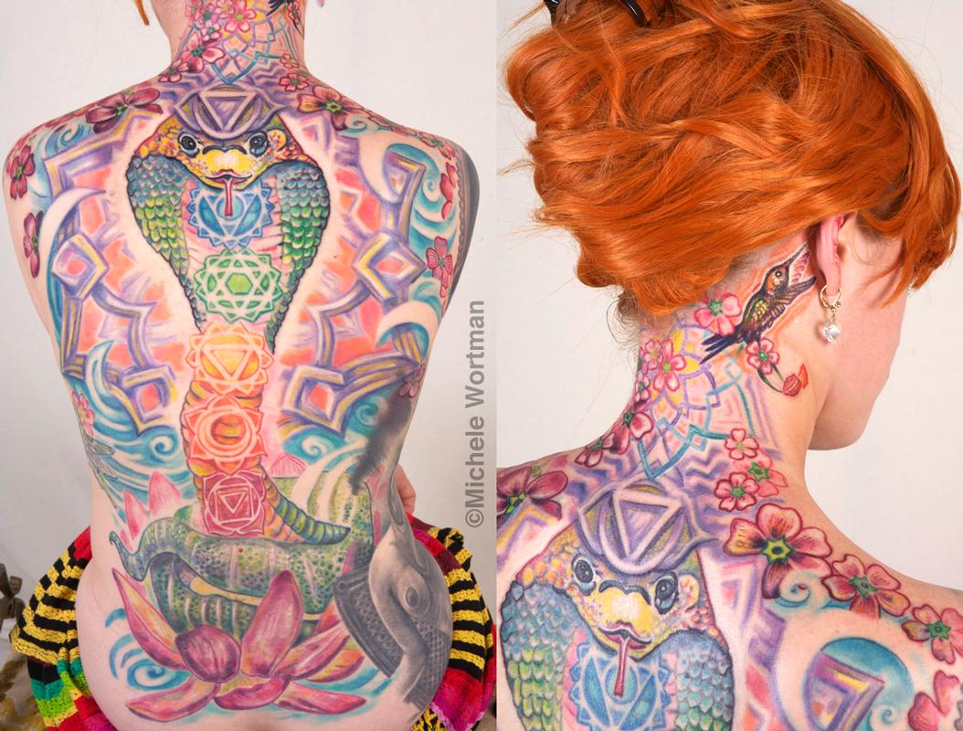 Mallory chakra cobra backpiece
