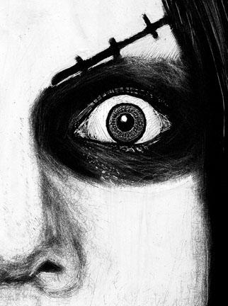 Larry Brogan: Gore Whore (detail)