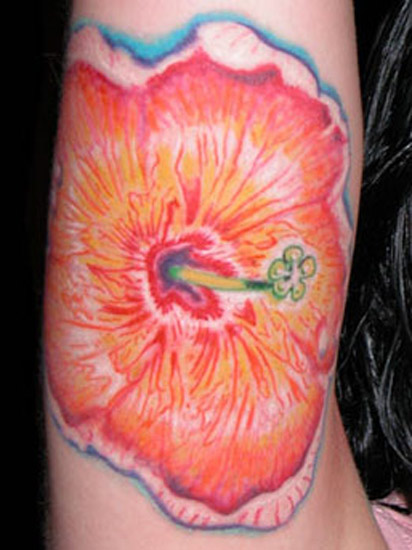 Big Flower on Arm