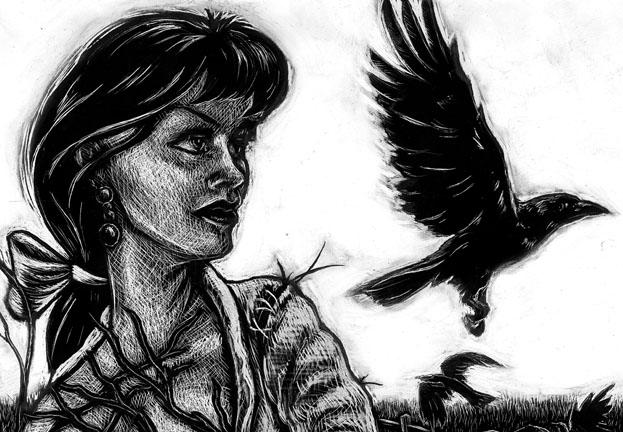 Tee Jay: Mrs. S. Crow (detail)