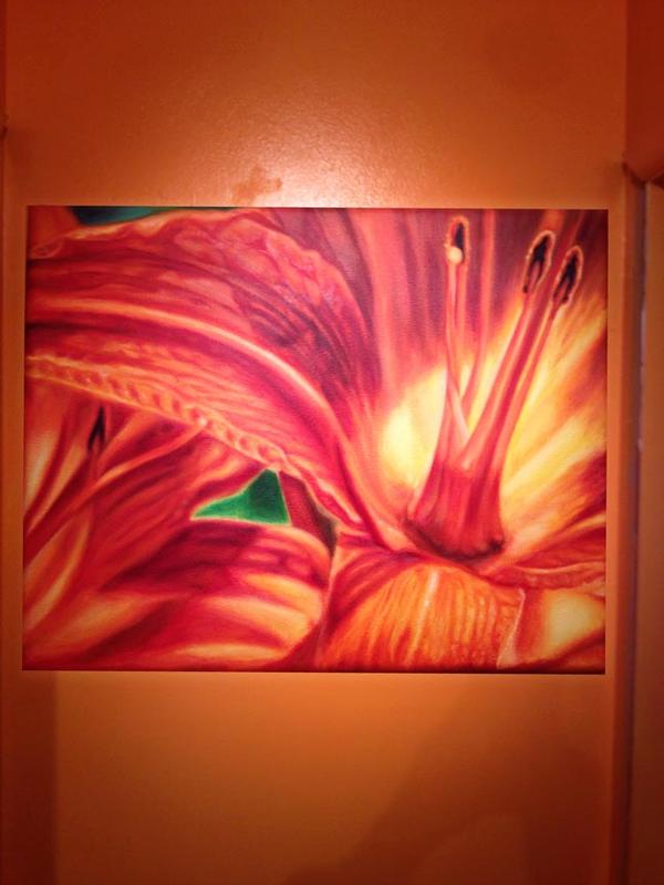 Tiger lily '04 wall example