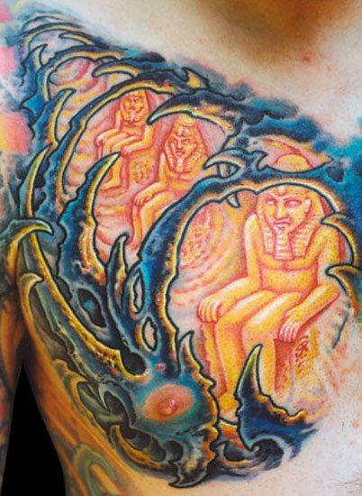 Egyptian Statues in Chest