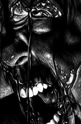 Tim Harris: The Mighty Hetfield (detail)