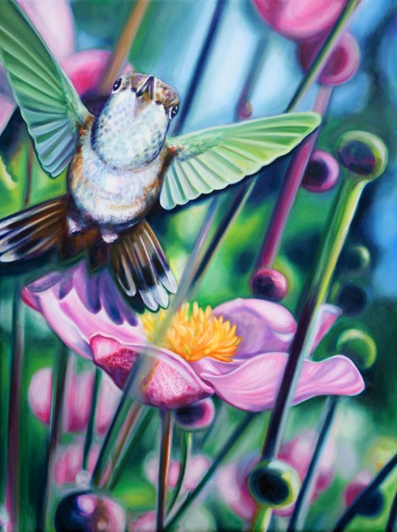 Humming Bird Detail
