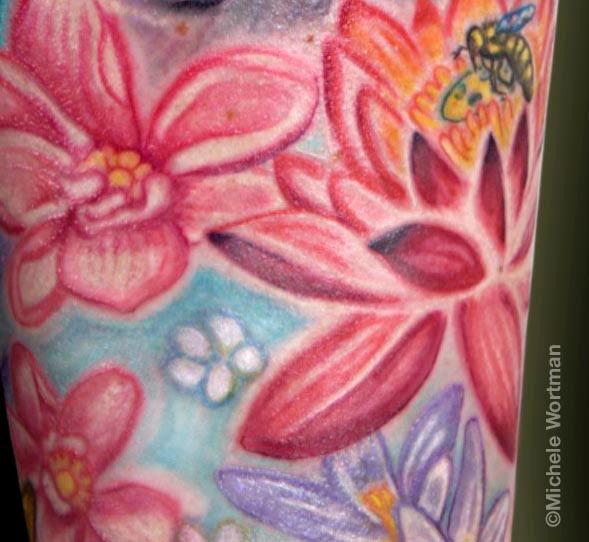 kristen Buddha half sleeve detail