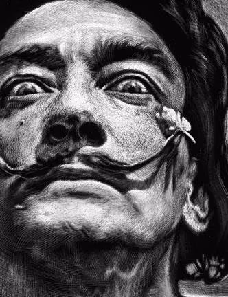 Shane O'Neill: Salvador Dali (detail)