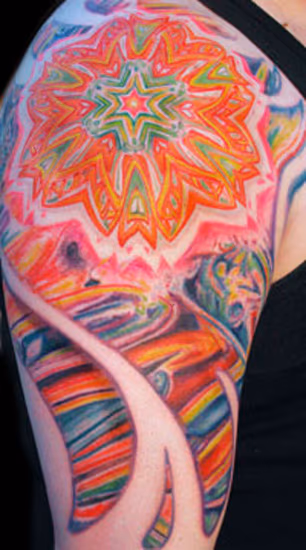 Color ASbstract on Arm
