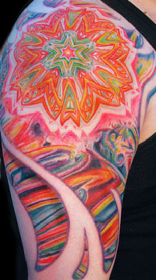 Color ASbstract on Arm