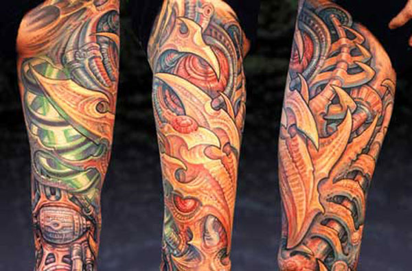Bio Leg Sleeve Coverup, Detail