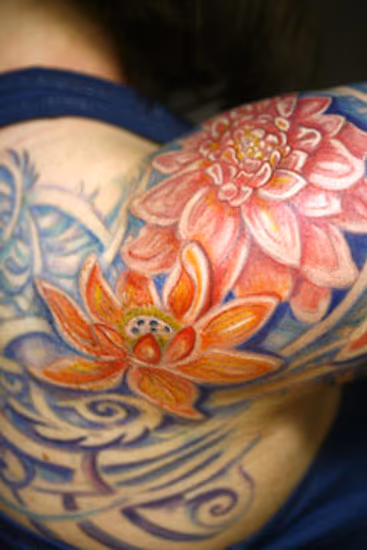 Flowers with Filigree