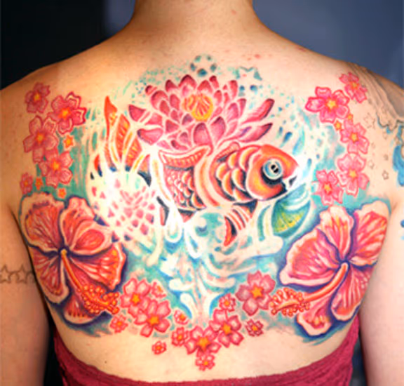 Fish in Flower Collection