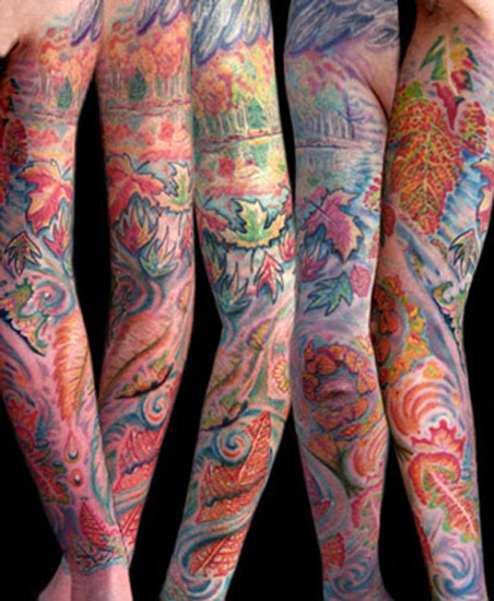 Autumn Scene Sleeve