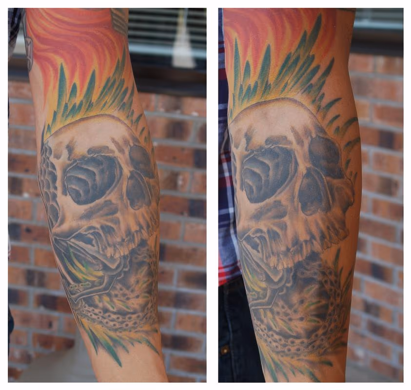 Bike Parts Skull