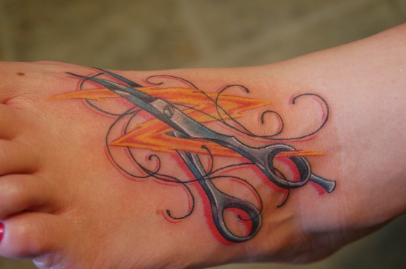 Scissor Tattoo