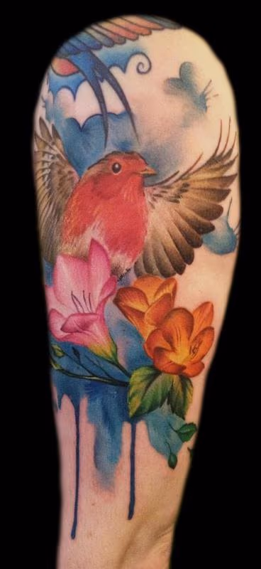 Bird tattoo