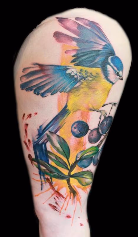 Bird tattoo