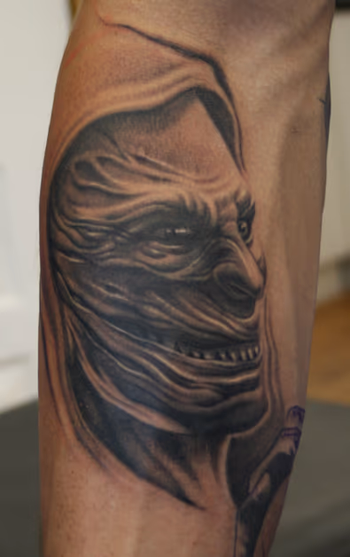 Demon face
