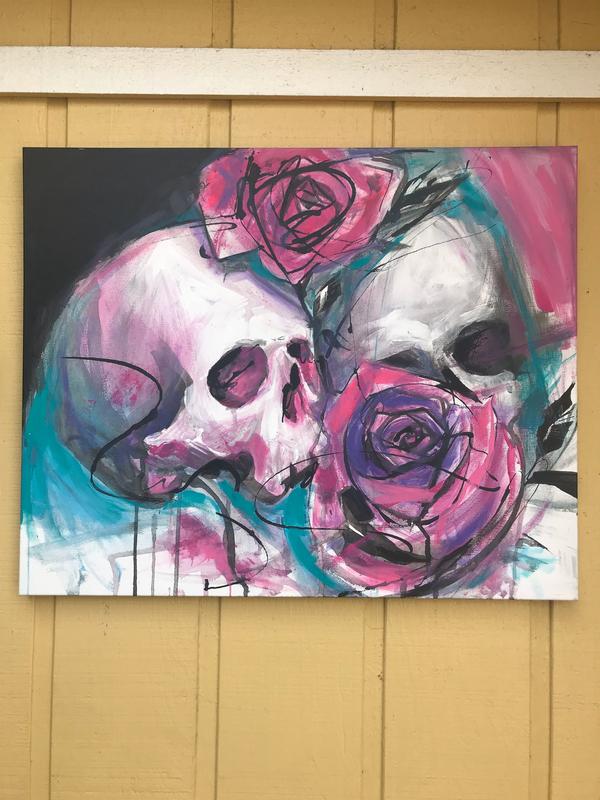 Skull & roses