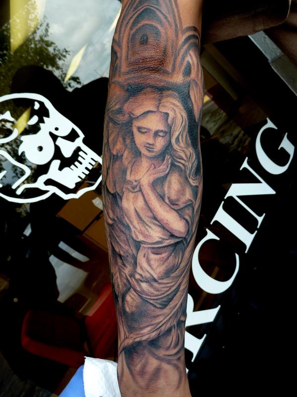 black n grey angel