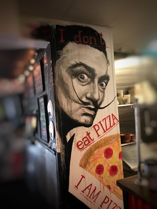 I don't eat pizza I am pizza