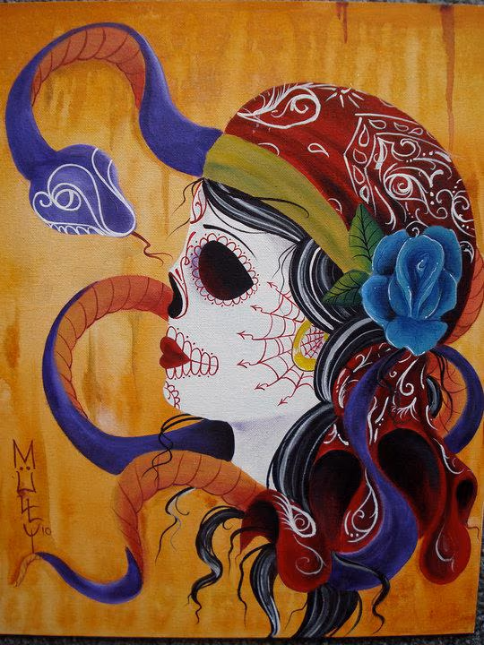 Gypsy Skull & snake