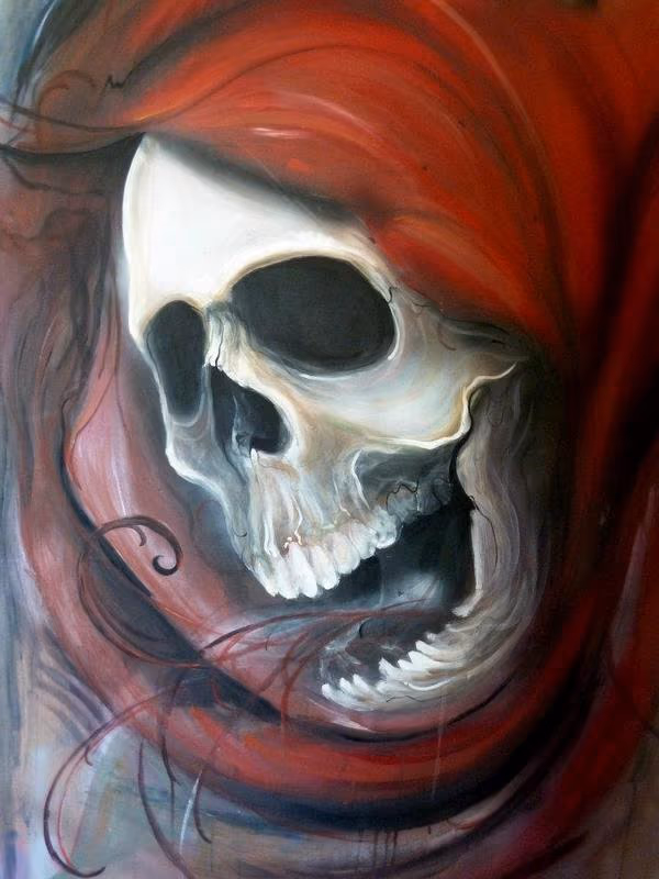 Skull flower