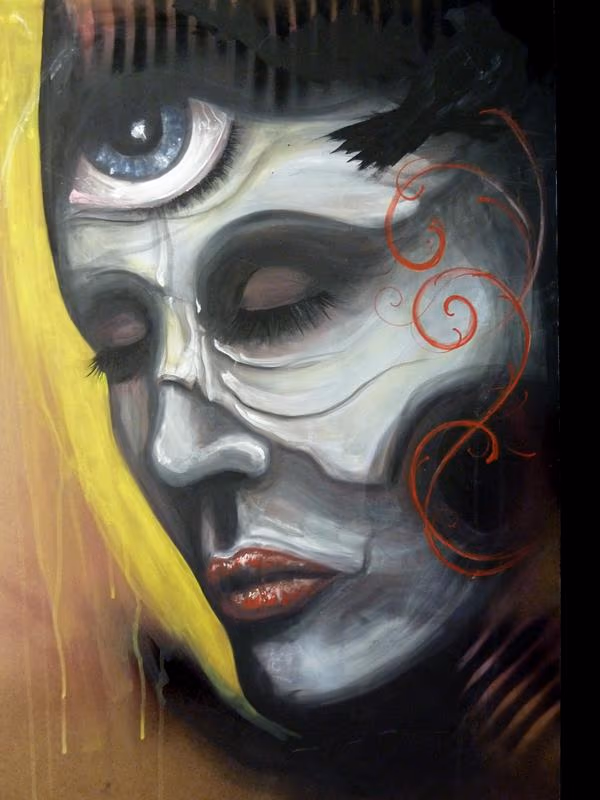 In progress bio face
