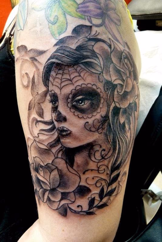 Day of dead girl
