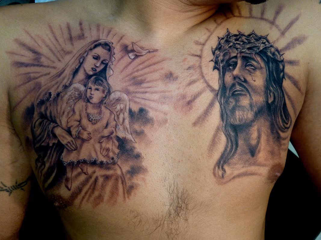 Jesus & Virgin Mary