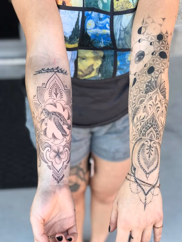 Dotwork tattooDotwork Do