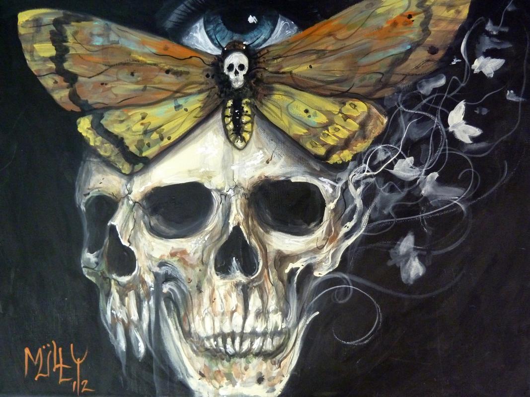 Deathmoth Skull