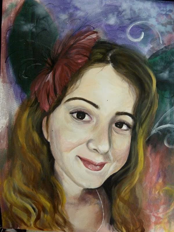 Portrait of my daughter Riley
