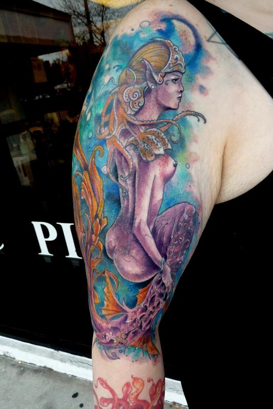 Mermaid coverup