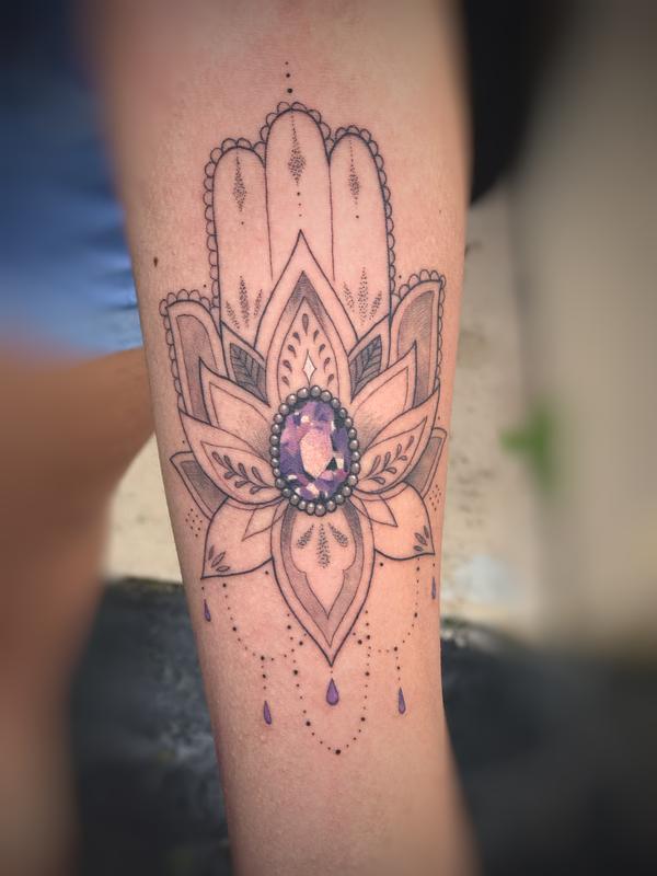 Jewel hamsa
