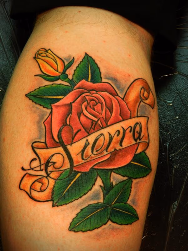 Traditional rose