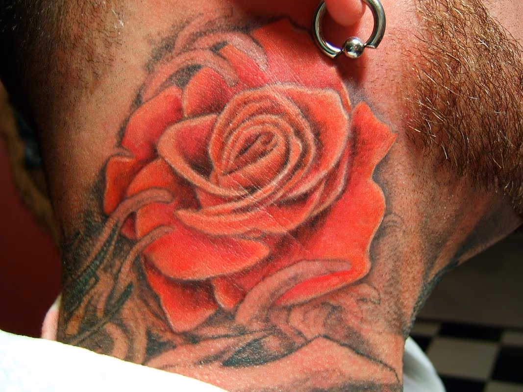 Color Rose Tattoo